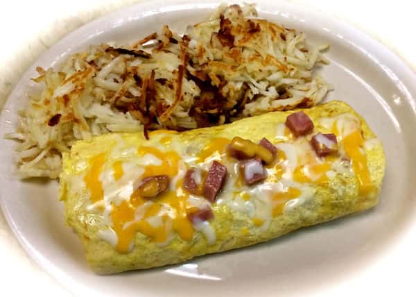 Meat and Cheese Omelette
