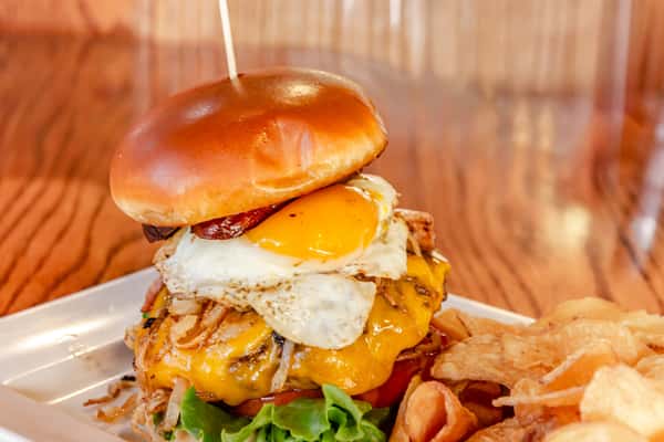 Irish Breakfast Burger