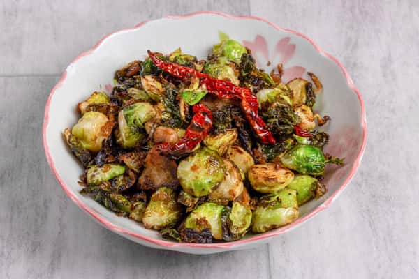Szechuan Brussels Sprouts