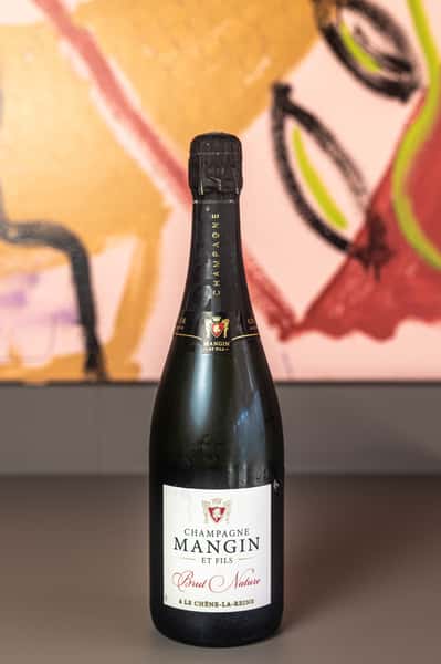 Champagne Mangin Brut Nature Blanc de Noirs, France 750ml Bottled Champagne (12% ABV)