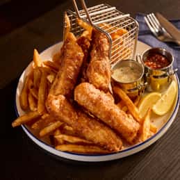 Beer Battered Fish & Chips