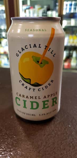 glacial till caramel apple cider can