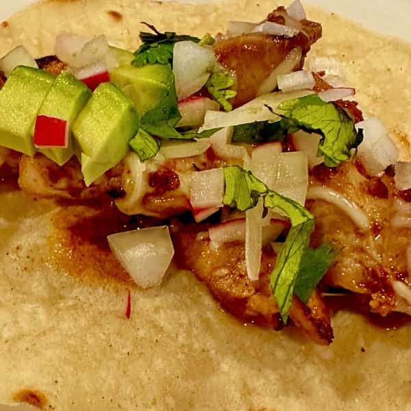 Taco De Pollo a La Parrilla
