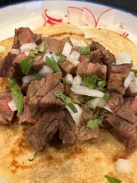 Tacos with meat