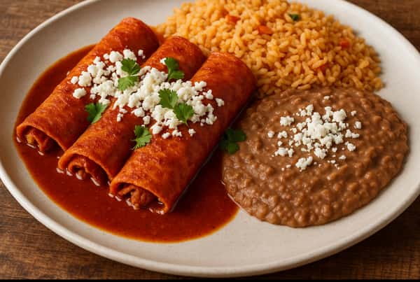 Enchiladas Rojas