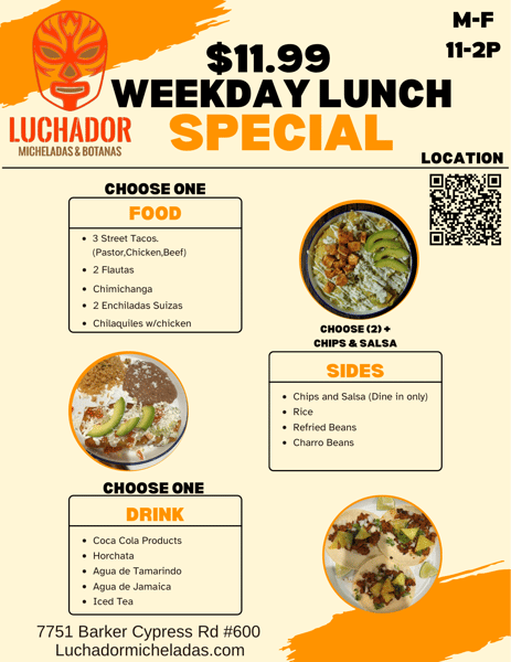 Weekday Lunch Special