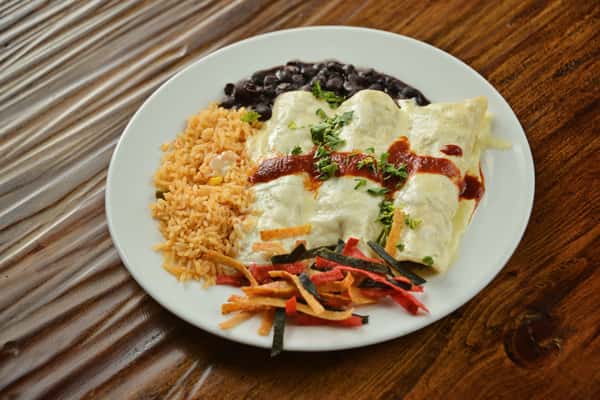 Enchiladas de Espinaca