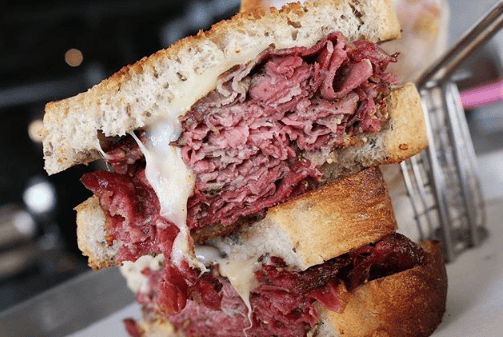 Pastrami Reuben or Randy