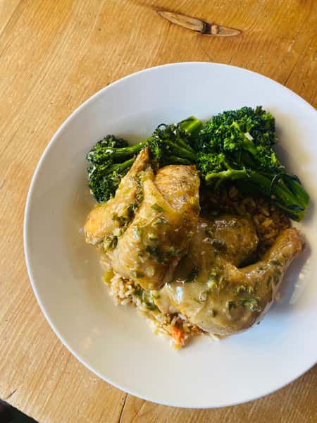 Oven Roasted 1/2 Chicken