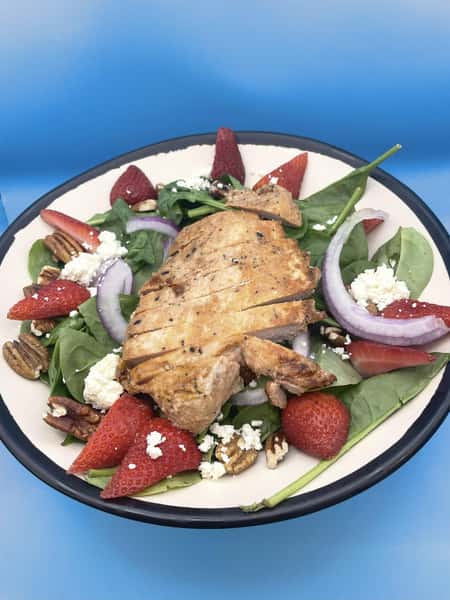 Strawberry Spinach Salad