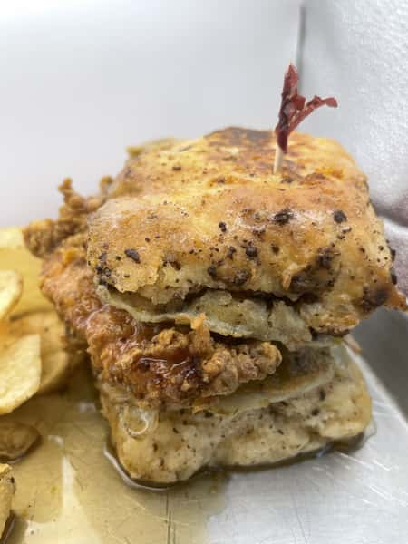 Not-So-Chicken & Waffle