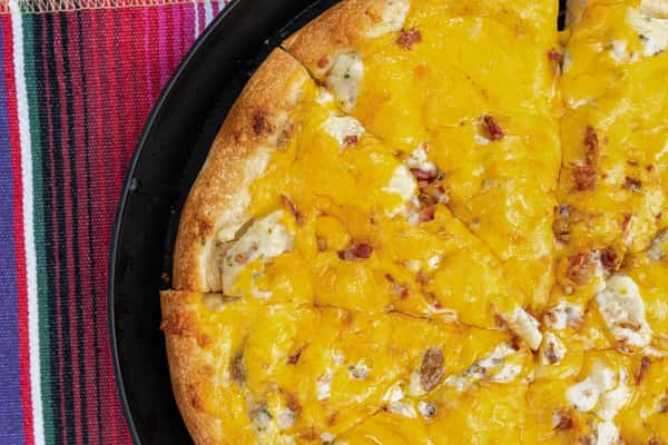 Bacon Tater Deluxe Pizza