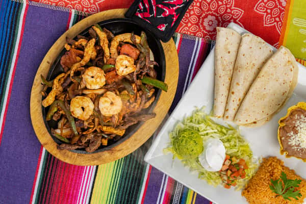 Fajitas Cielo Mar Y Tierra