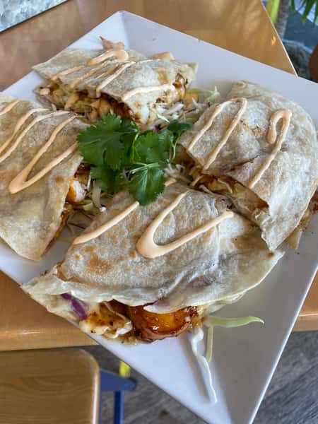 Bang Bang Shrimp Quesadilla
