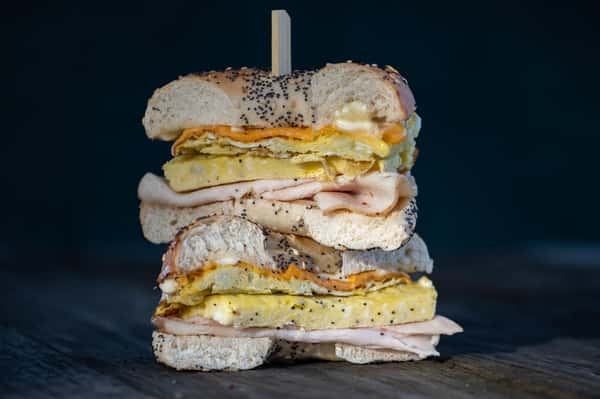 Turkey, Egg, and Cheese