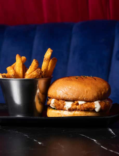 Nashville Hot Honey Chicken Sandwich