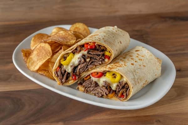 Philly Cheese Steak Wrap