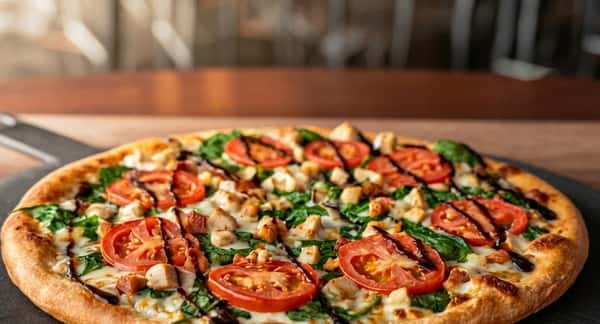 Asiago Chicken Pizza