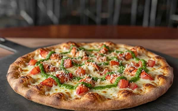 Lobster Pesto Pizza