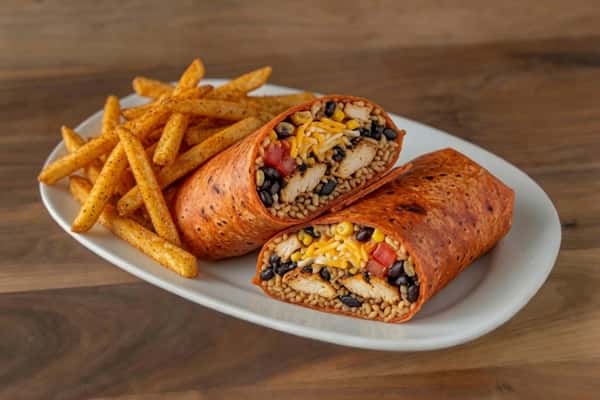 Southwest BBQ Chicken Wrap