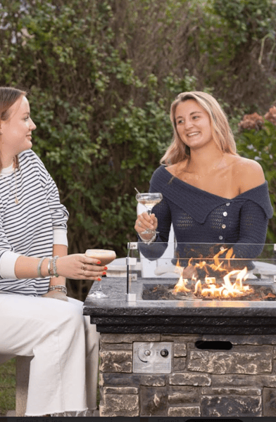 Fireside dining