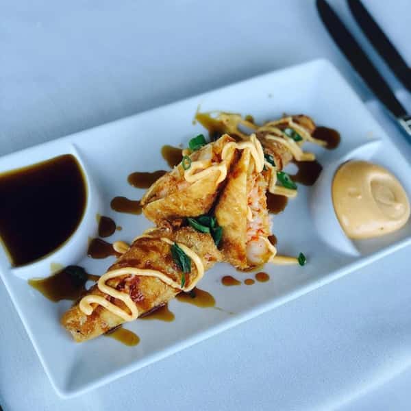 Shrimp and Crab Spring Roll