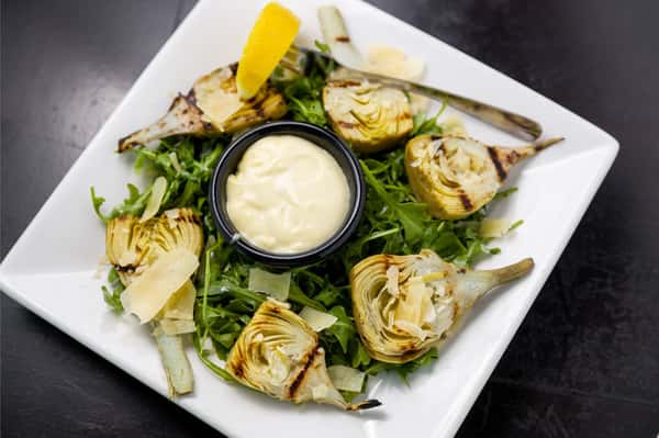 Grilled Baby Artichokes