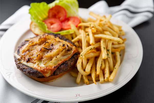 8 Oz Black Angus Burger
