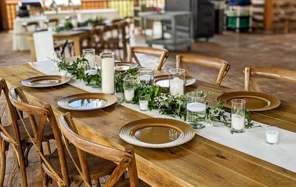 wedding table setup 2