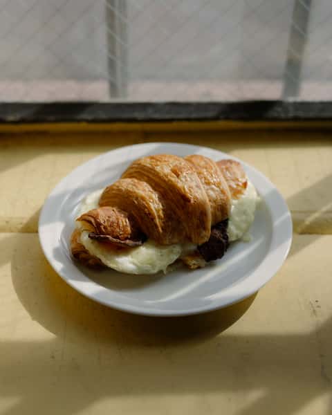 Breakfast Sandwich with Bacon