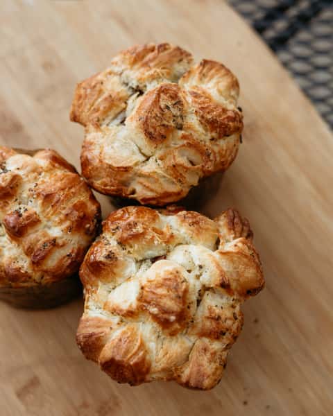 Bacon & Cheese Pull Apart