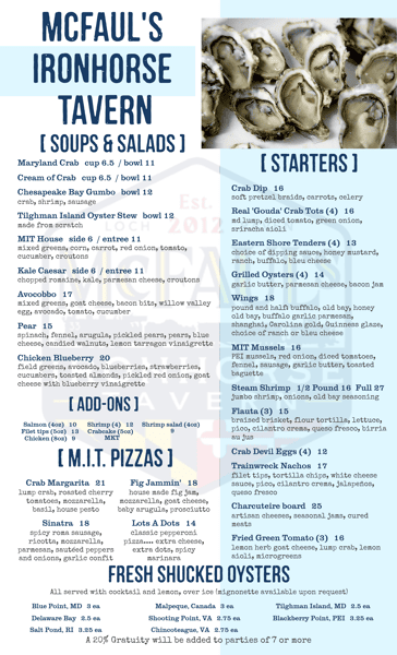 menu page 1