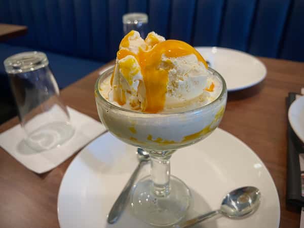 Falooda With Mango Ice Cream