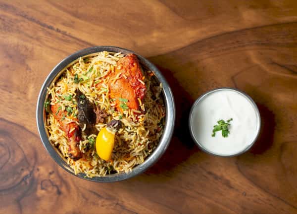 Tandoori Chicken Biryani