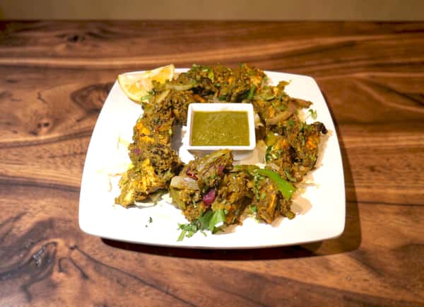 Spinach Chicken Tikka / Mint Chicken Tikka