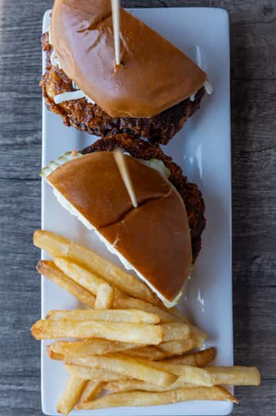 Nashville Hot Fried Chicken Sandwich