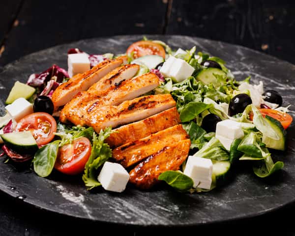 Chicken Mediterranean salad
