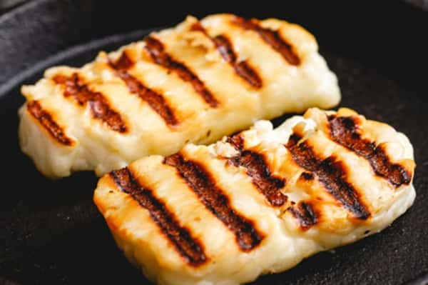 Grilled Halloumi Cheese