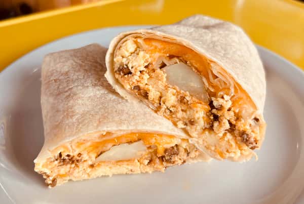 Breakfast Burrito With Meat