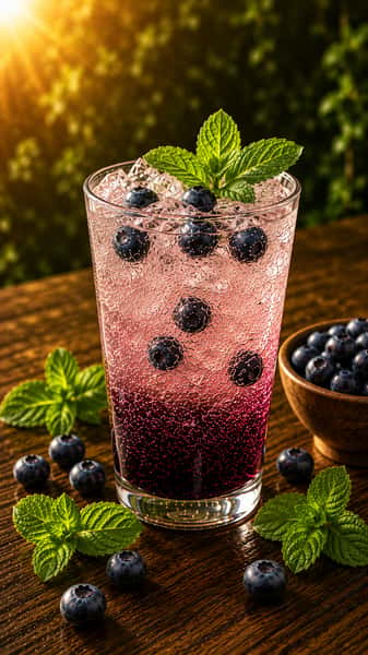 Blueberry Mint Lemonade