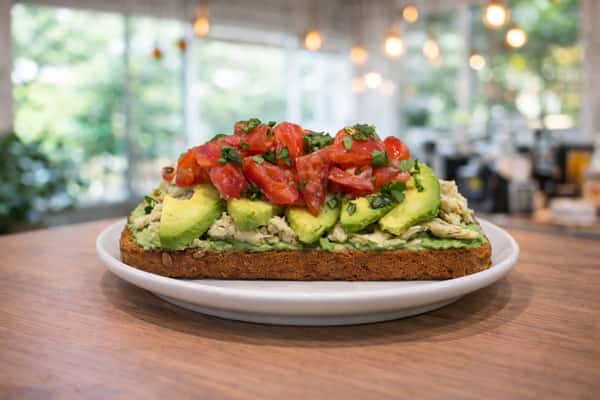 Avo Chicken Toast