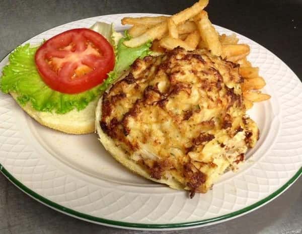 All day our famous Maryland Best Crab Cake