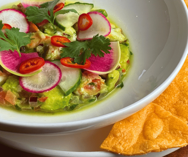 shrimp ceviche*