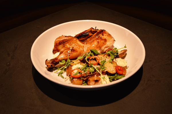 roasted half chicken