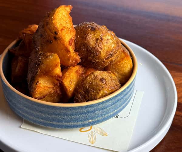 smashed potatoes