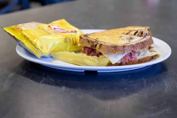Grilled rueben