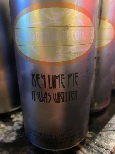 RISING STORM BREWING CO. - KEY LIME PIE SOUR IT WAS WRITTEN