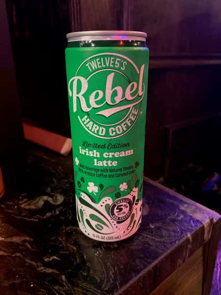 TWELVE5'S REBEL HARD COFFEE - IRISH CREAM LATTE