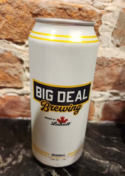 LABATT BREWING CO. - BIG DEAL BREWING GOLDEN ALE