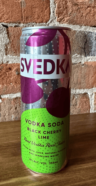 SVEDKA BLACK CHERRY LIME